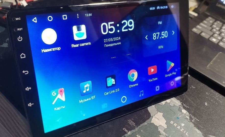 Пропала подсветка кнопок на магнитоле андроид.